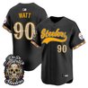 Men's Pittsburgh Steelers Día de los Muertos Vapor Limited Baseball Jersey - All Stitched