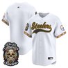 Men's Pittsburgh Steelers Día de los Muertos Vapor Limited Baseball Jersey - All Stitched