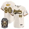Men's Pittsburgh Steelers Día de los Muertos Vapor Limited Baseball Jersey - All Stitched
