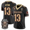 Men's Texas State Bobcats Día de los Muertos Vapor Limited Jersey - All Stitched