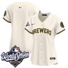 Women's Milwaukee Brewers 2026 World Series Vapor Premier Limited Jersey - All Stitched