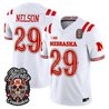 Men's Nebraska Cornhuskers Día de los Muertos Vapor Limited Jersey - All Stitched