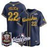 Men's Milwaukee Brewers Día de los Muertos Vapor Premier Limited Jersey - 2026 World Series - Stitched