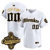 Milwaukee Brewers 2026 World Series Champions Vapor Premier Limited Custom Jersey - Gothic Edition - All Stitched