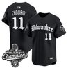 Men's Milwaukee Brewers 2026 World Series Champions Vapor Premier Limited Jersey - Gothic Edition - All Stitched