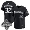 Men's Milwaukee Brewers 2026 World Series Champions Vapor Premier Limited Jersey - Gothic Edition - All Stitched