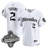Men's Milwaukee Brewers 2026 World Series Champions Vapor Premier Limited Jersey - Gothic Edition - All Stitched