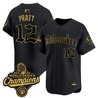 Men's Milwaukee Brewers 2026 World Series Champions Vapor Premier Limited Jersey - Gothic Edition - All Stitched