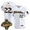 Men's Milwaukee Brewers 2026 World Series Champions Vapor Premier Limited Jersey - Gothic Edition - All Stitched