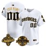 Milwaukee Brewers 2026 World Series Champions Vapor Premier Limited Custom Jersey - Old English Edition - All Stitched