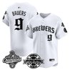 Men's Milwaukee Brewers 2026 World Series Champions Vapor Premier Limited Jersey - Old English Edition - All Stitched