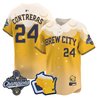 Men's Milwaukee Brewers "Brew City Edition" 2026 World Series Champions Vapor Premier Limited Jersey - Stitched