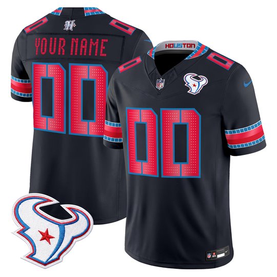 Houston Texans 2026 "Rivalries" Vapor Limited Custom Jersey - All Stitched