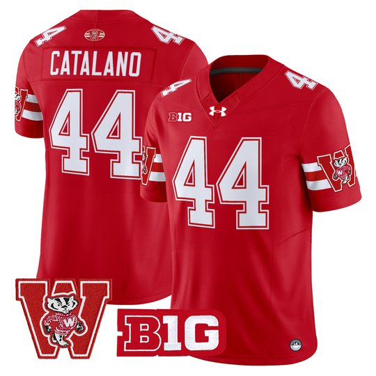 Men's Wisconsin Badgers Throwback Vapor Limited Jersey - All Stitched