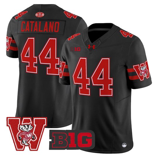 Men's Wisconsin Badgers Throwback Vapor Limited Jersey - All Stitched