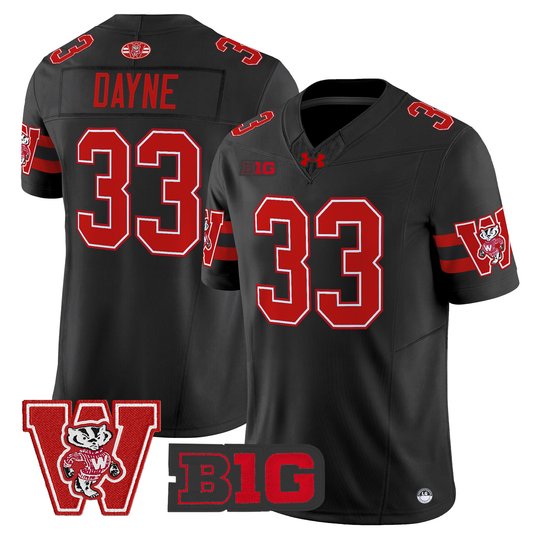 Men's Wisconsin Badgers Throwback Vapor Limited Jersey - All Stitched