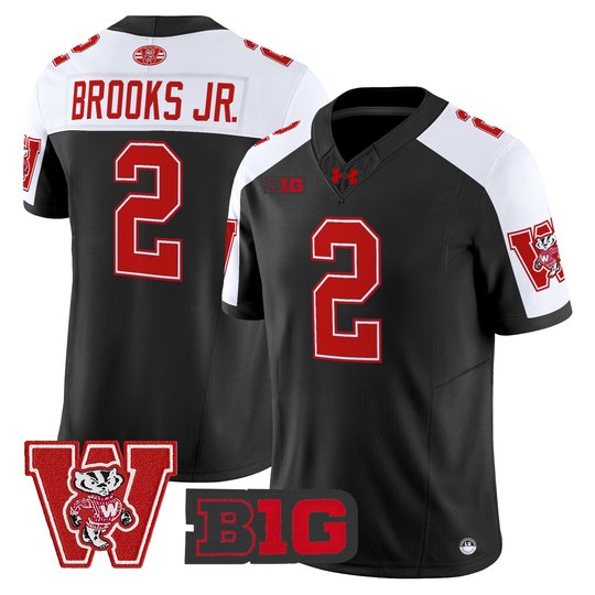 Men's Wisconsin Badgers Throwback Vapor Limited Jersey - All Stitched