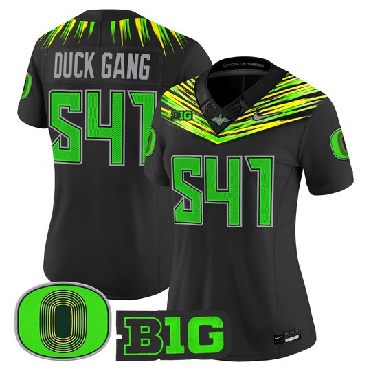 Oregon Ducks 2026 "Origin of Speed" Vapor Limited Jersey - All Stitched