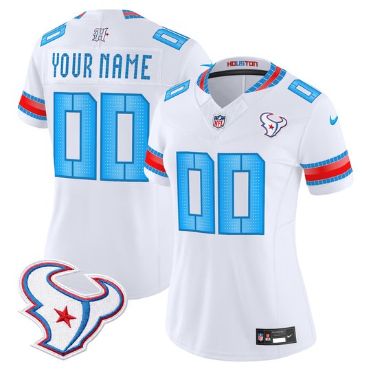 Houston Texans 2026 "Rivalries" Vapor Limited Custom Jersey - All Stitched