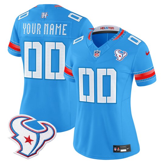 Houston Texans 2026 "Rivalries" Vapor Limited Custom Jersey - All Stitched