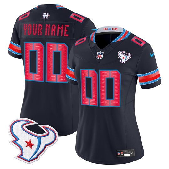 Houston Texans 2026 "Rivalries" Vapor Limited Custom Jersey - All Stitched