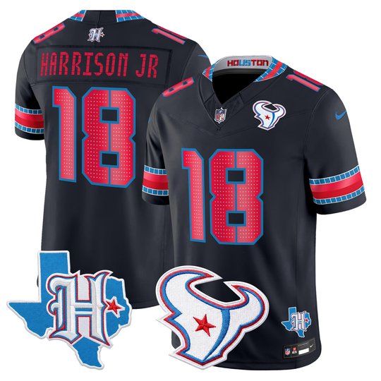 Men's Houston Texans 2026 "Rivalries" Vapor Limited Jersey - Texas Patch - All Stitched