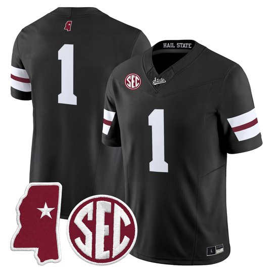 Men's Mississippi State Bulldogs 2026 Vapor Limited Jersey - All Stitched