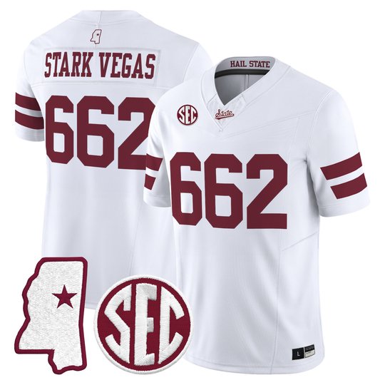Men's Mississippi State Bulldogs 2026 Vapor Limited Jersey - All Stitched