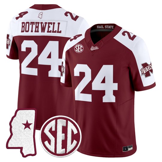 Men's Mississippi State Bulldogs 2026 Vapor Limited Jersey - All Stitched