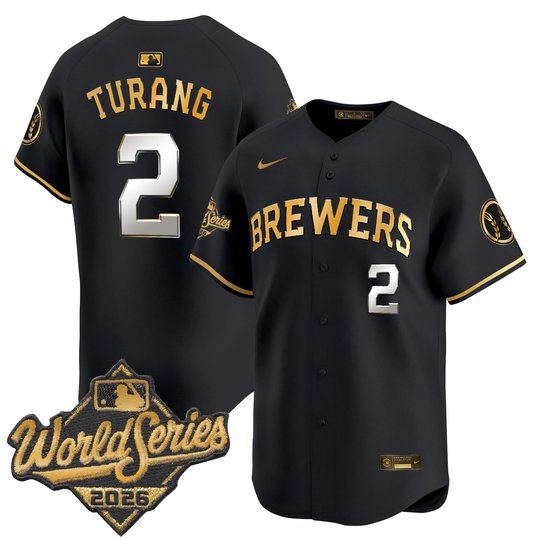 Men's Milwaukee Brewers 2026 World Series Vapor Premier Limited Jersey - All Stitched