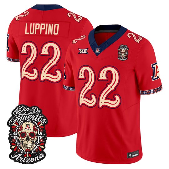 Men's Arizona Wildcats Día de los Muertos Vapor Limited Jersey - All Stitched