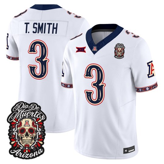 Men's Arizona Wildcats Día de los Muertos Vapor Limited Jersey - All Stitched