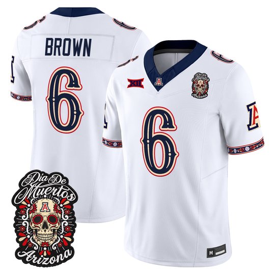 Men's Arizona Wildcats Día de los Muertos Vapor Limited Jersey - All Stitched