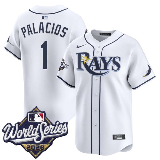 Men's Tampa Bay Rays 2026 World Series Vapor Premier Limited Jersey - All Stitched