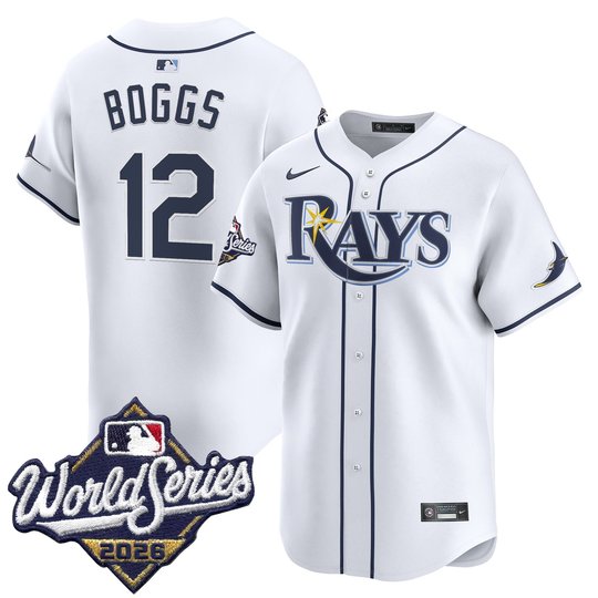Men's Tampa Bay Rays 2026 World Series Vapor Premier Limited Jersey - All Stitched