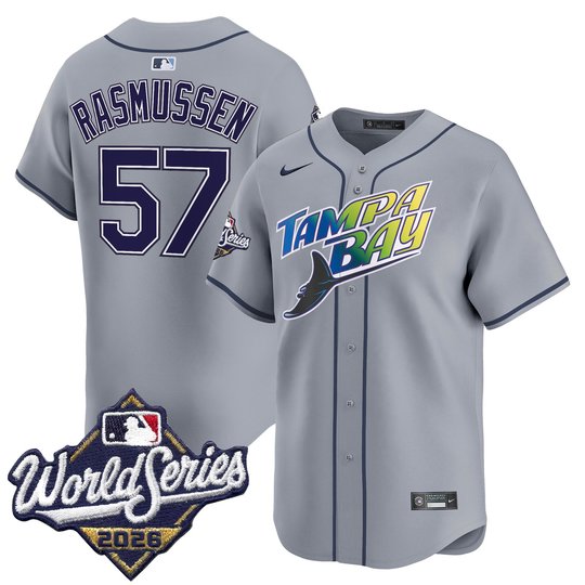 Men's Tampa Bay Rays 2026 World Series Vapor Premier Limited Jersey - All Stitched