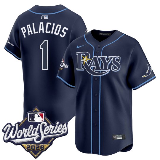 Men's Tampa Bay Rays 2026 World Series Vapor Premier Limited Jersey - All Stitched