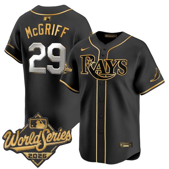 Men's Tampa Bay Rays 2026 World Series Vapor Premier Limited Jersey - All Stitched