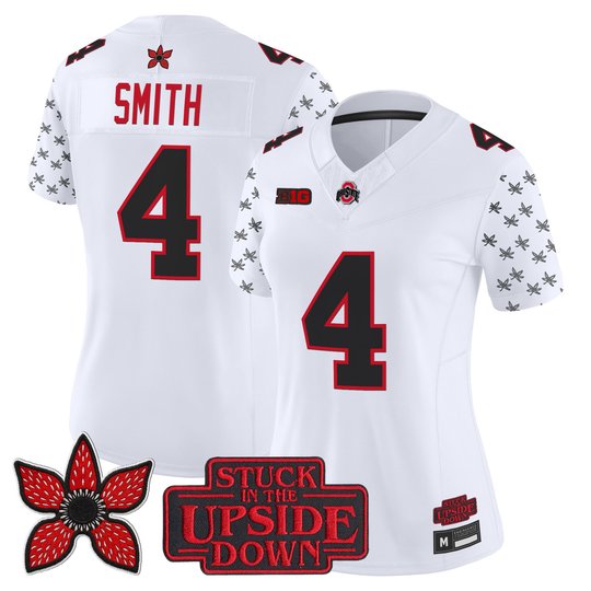 Women's Ohio State Buckeyes 'Stranger Things Edition' Vapor Limited Jersey - All Stitched