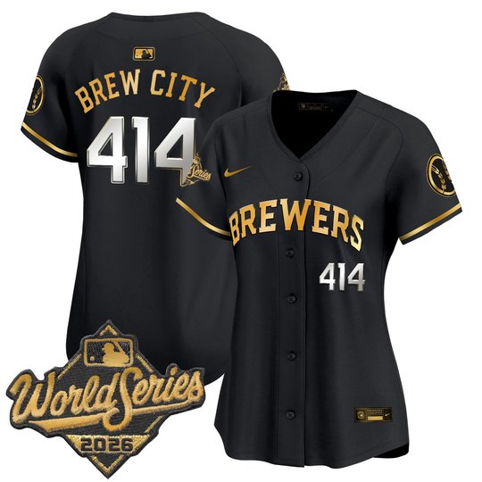 Women's Milwaukee Brewers 2026 World Series Vapor Premier Limited Jersey - All Stitched