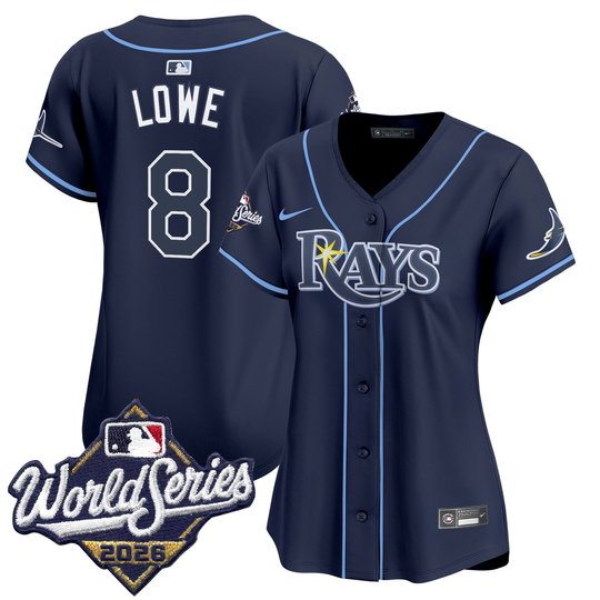 Women's Tampa Bay Rays 2026 World Series Vapor Premier Limited Jersey - All Stitched