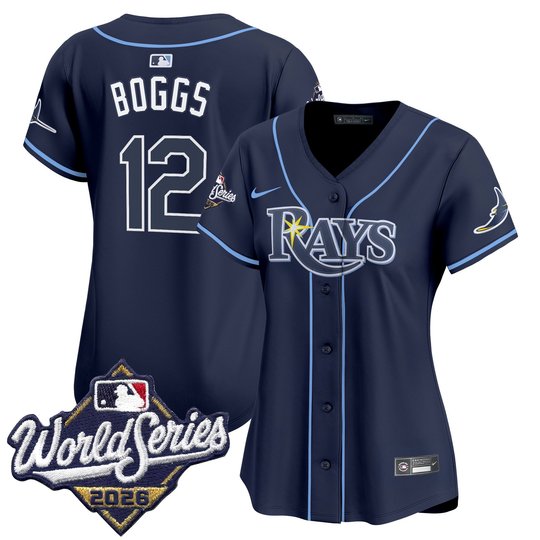 Women's Tampa Bay Rays 2026 World Series Vapor Premier Limited Jersey - All Stitched