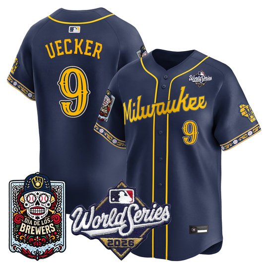 Men's Milwaukee Brewers Día de los Muertos Vapor Premier Limited Jersey - 2026 World Series - Stitched