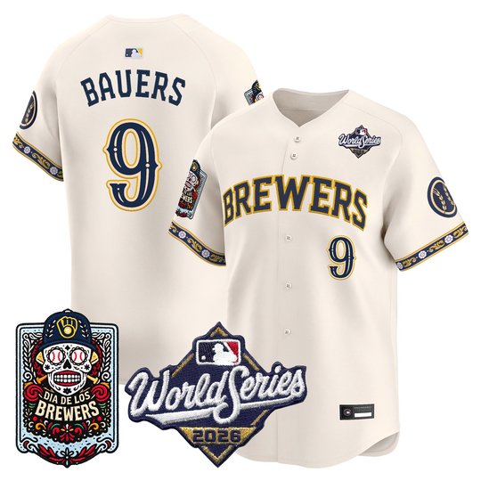 Men's Milwaukee Brewers Día de los Muertos Vapor Premier Limited Jersey - 2026 World Series - Stitched