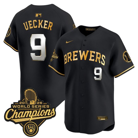 Men's Milwaukee Brewers 2026 World Series Champions Vapor Premier Limited Jersey - All Stitched