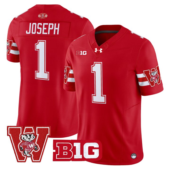 Men's Wisconsin Badgers Throwback Vapor Limited Jersey - All Stitched