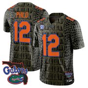 Florida Gators Olive Vapor Limited Jersey - Stitched