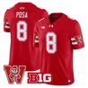 Men's Wisconsin Badgers Throwback Vapor Limited Jersey - All Stitched