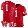Men's Wisconsin Badgers Throwback Vapor Limited Jersey - All Stitched