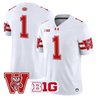 Men's Wisconsin Badgers Throwback Vapor Limited Jersey - All Stitched